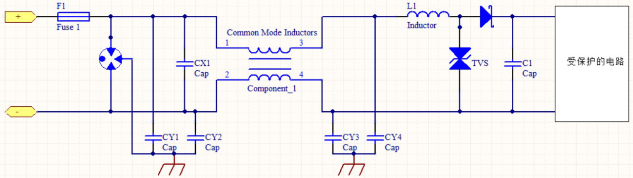 12V以下直流電路防護